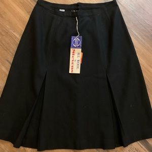 New Vintage Stevens Fabrics Wool Skirt Womens Size 26 6 Union Made Career